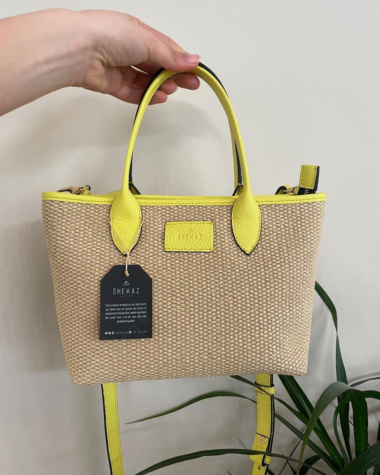 Sac à Main Shekaz "Le Mini" Jaune