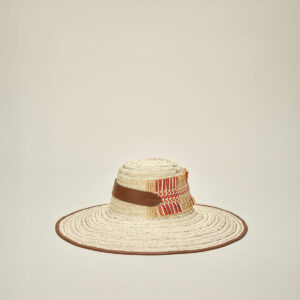 Chapeau en Paille Forme Capeline