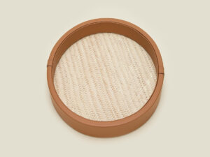 coffret serenite en fibre naturelle format cerclulaire