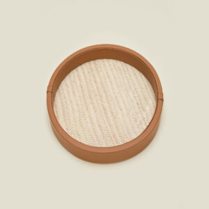 coffret serenite en fibre naturelle format cerclulaire