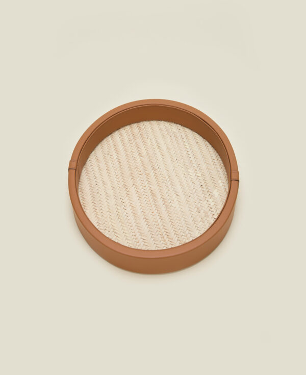 coffret serenite en fibre naturelle format cerclulaire