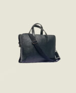 Porte-Documents Unisexe Atlas en Cuir Grainé & Cuir Lisse