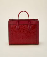 Sac Le Reflet Effet Croco en Cuir – Image 4
