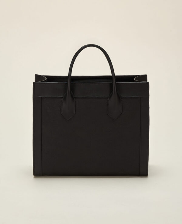 sac le reflet effet flower en cuir