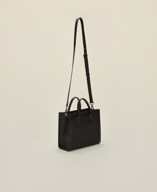 sac le reflet effet flower en cuir