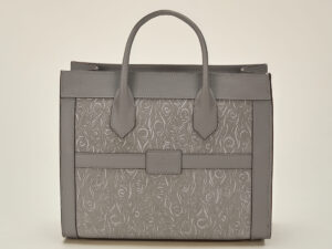 sac le reflet effet spirale en cuir