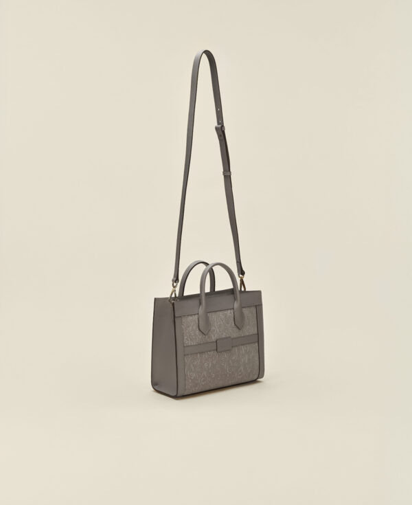 sac le reflet effet spirale en cuir