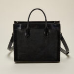 sac le reflet effet-wave en cuir