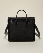 sac le reflet effet-wave en cuir