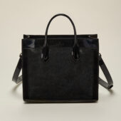 sac le reflet effet-wave en cuir