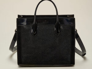 sac le reflet effet-wave en cuir
