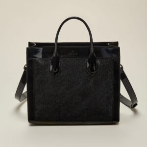 sac le reflet effet-wave en cuir
