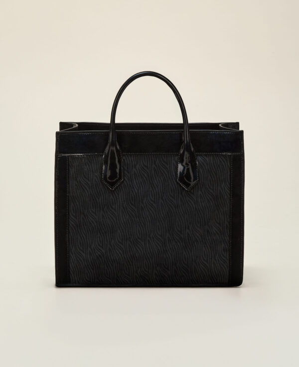 sac le reflet effet-wave en cuir