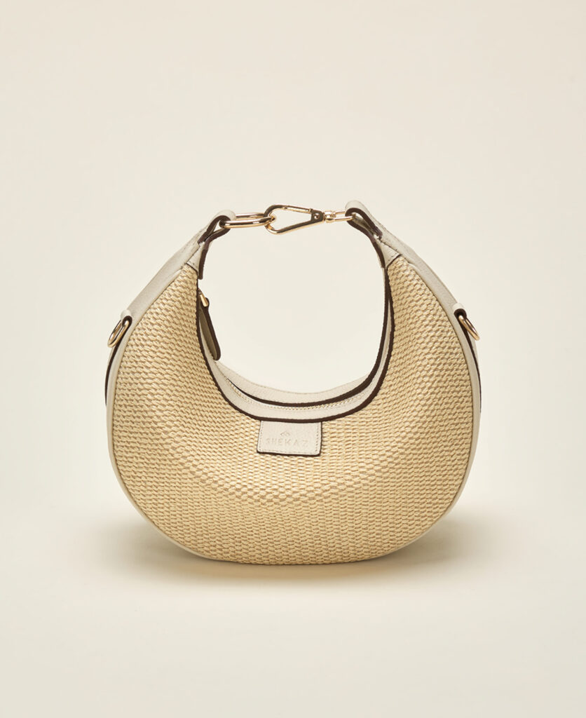 sac luna melange clair beige
