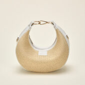 sac luna melange clair blanc