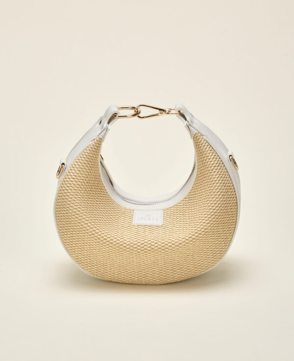sac luna melange clair blanc