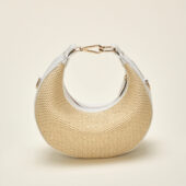 sac luna melange clair blanc