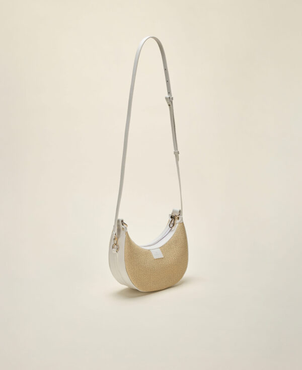 sac luna melange clair blanc