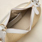 sac luna melange clair blanc