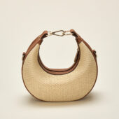 sac luna melange clair noir