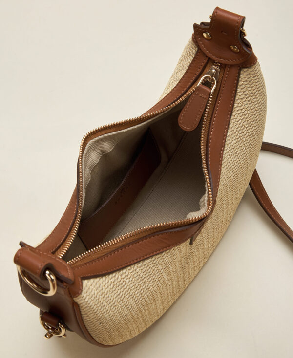 sac luna melange clair noir