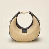 sac luna melange clair noir