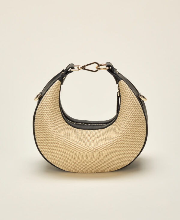 sac luna melange clair noir