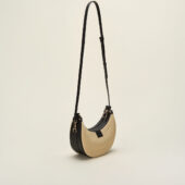 sac luna melange clair noir