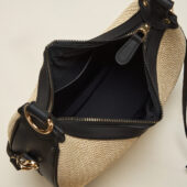 sac luna melange clair noir