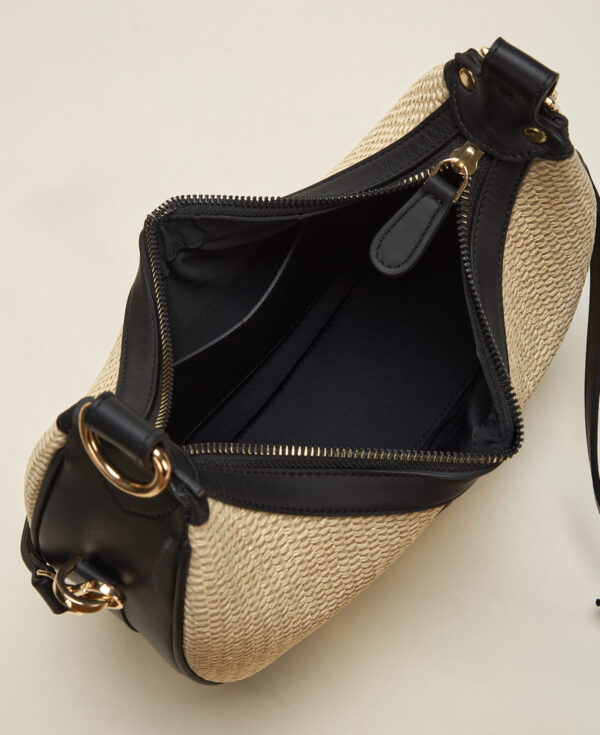 sac luna melange clair noir