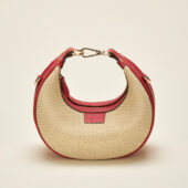 sac luna melange clair rouge