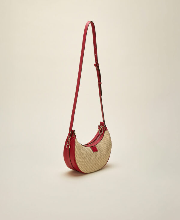 sac luna melange clair rouge