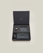 coffret alysse en cuir gainé noir