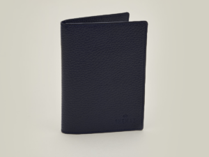 coffret alysse en cuir gainé bleu marine