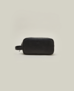trousse fello cuir grainé noir