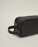 trousse fello cuir grainé noir