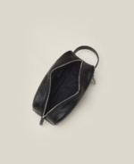 trousse fello cuir grainé noir