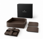 Coffret Office SHEKAZ – Cadeau d’entreprise en cuir – Image 3