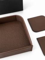 Coffret Office SHEKAZ – Cadeau d’entreprise en cuir – Image 4